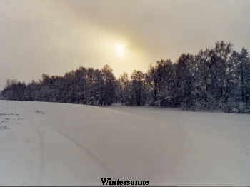 Wintersonne